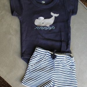 Hudson baby boys summer shorts set
